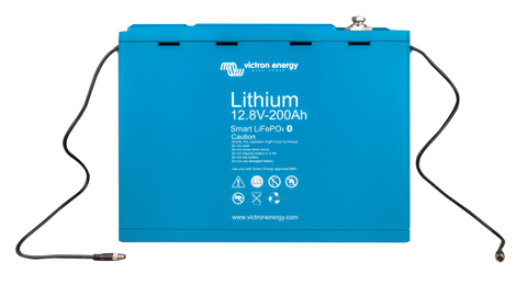 Victron LiFePO4 (Lithium-iron-phosphate) Battery 12,8V/200Ah Smart