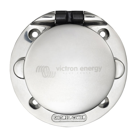 Victron Power Inlet stainless steel with cover 32A/250Vac (2p/3w) SHP303202000