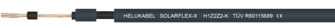 HELUKABEL SOLARFLEX®-X 1x10mm² H1Z2Z2-K black 500m