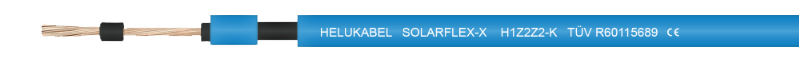 HELUKABEL SOLARFLEX®-X 1x4mm² H1Z2Z2-K blue 500m