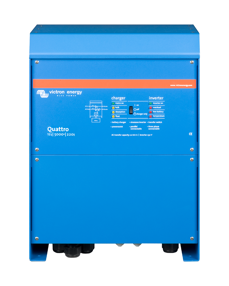 Victron Quattro 12/5000/220-100/100 230V VE.Bus